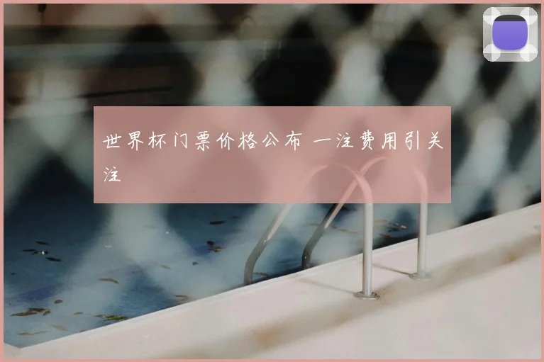 世界杯门票价格公布 一注费用引关注