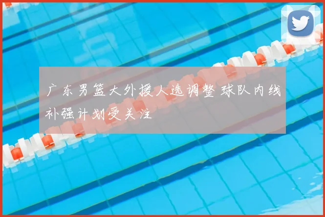 广东男篮大外援人选调整 球队内线补强计划受关注