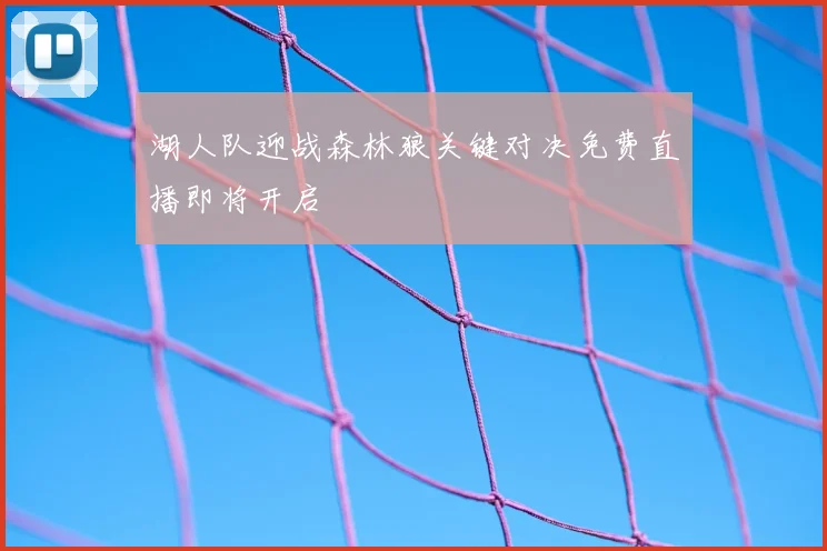 湖人队迎战森林狼关键对决免费直播即将开启